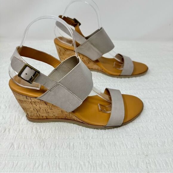 Korks Wedge Sandals- Size 10 - Picture 1 of 15